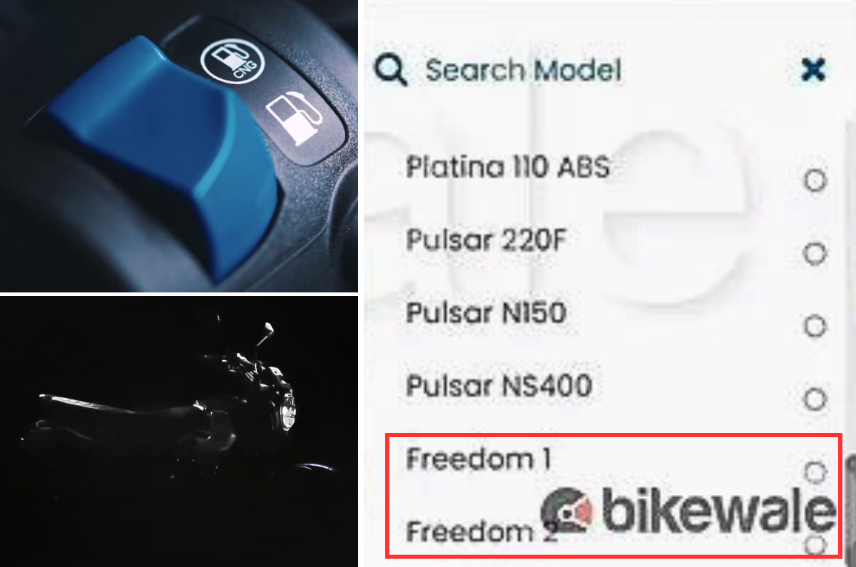 Bajaj CNG bike, Freedom 125, name, details, leak